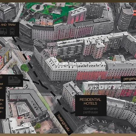 Apartament Residential Homes Penthouse Helsinki