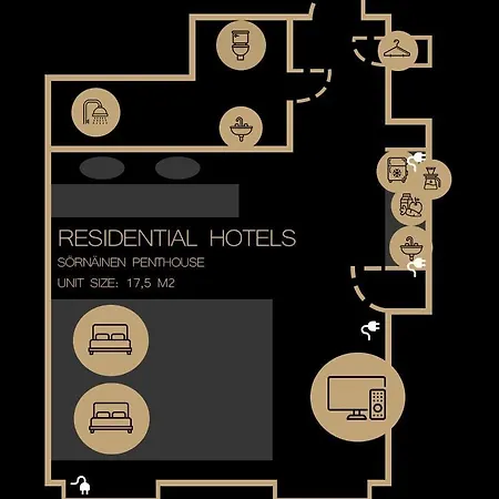 Apartman Residential Penthouse